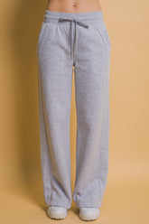 Love Tree Women's Comfortable Wide Leg Sweatpants with Drawstring & Pockets
